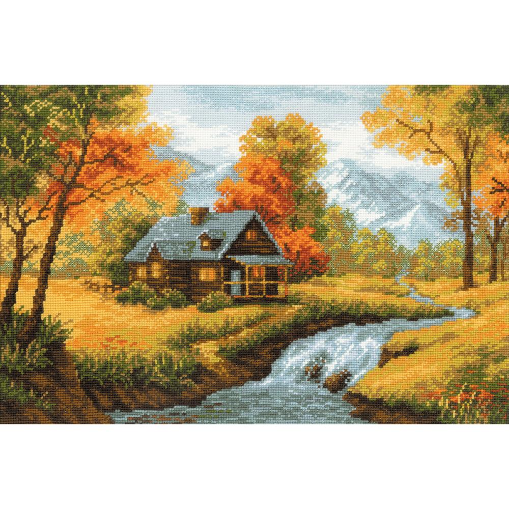 Autumn View (14 Count) Counted Cross Stitch Kit